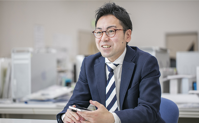 本社営業部 金子友祐［2015年新卒入社］